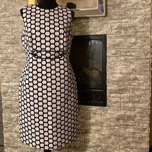 Tory Burch Geometric Print Dress Size 10
